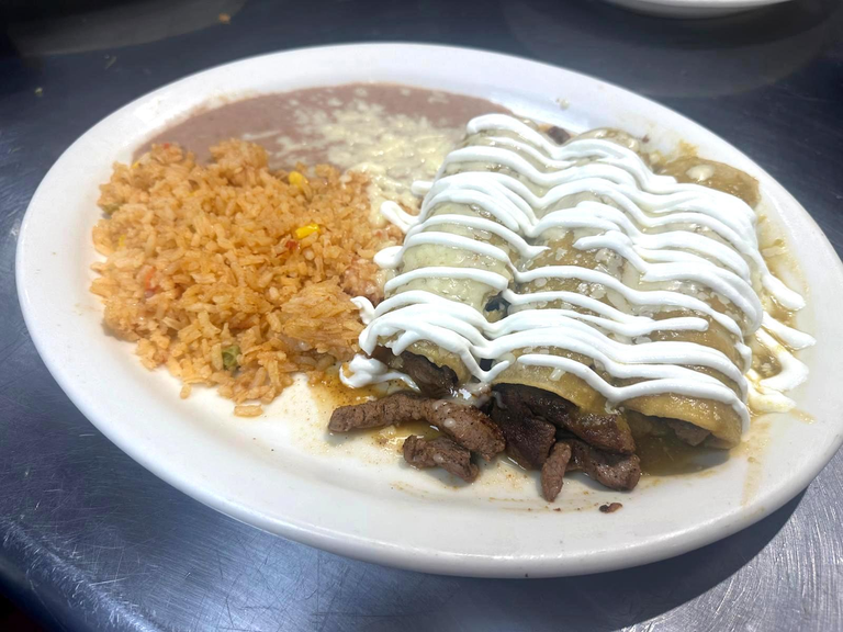 Steak Enchiladas