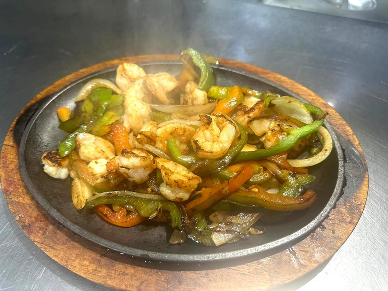 Shrimp Fajitas