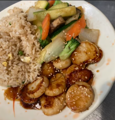 Hibachi Scallops