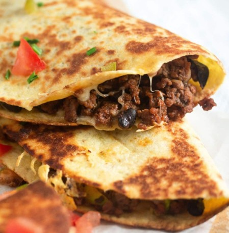 Ground Beef Quesadilla