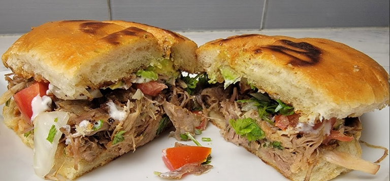 Carnitas Torta (Pulled Pork) 