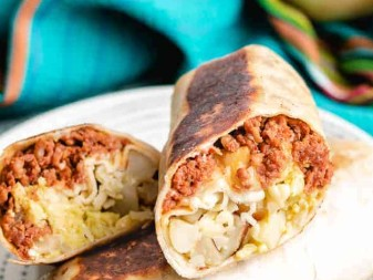 Chorizo Burrito