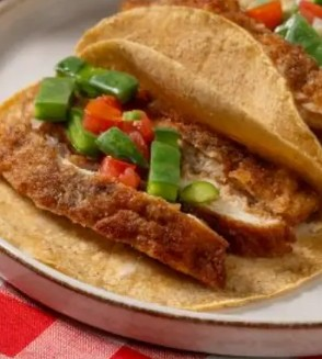 Chicken Milanese Taco