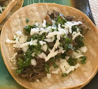 Beef Tongue Taco