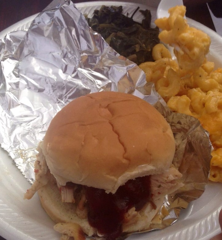 Chicken Pulled Sandwich