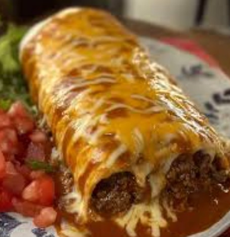 16. Beef or Chicken Burrito