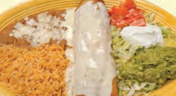 22. Shredded Chicken Chimichanga