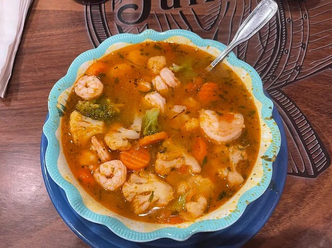 Mexican Shrimp Soup