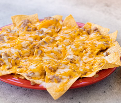 Bean and Cheese Nachos
