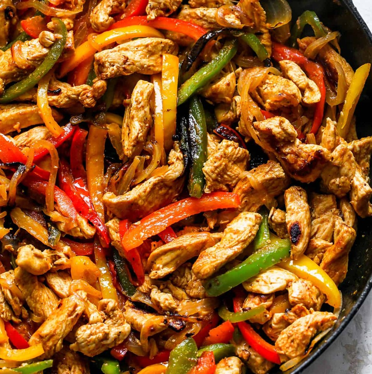 24. Steak, Chicken or Combo Fajita