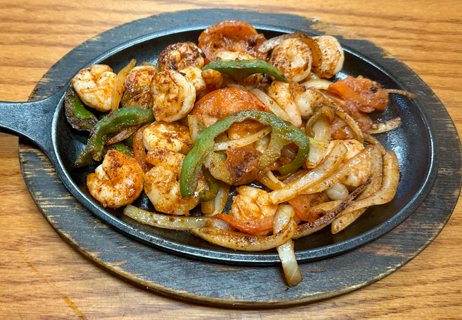 23. Shrimp Fajitas