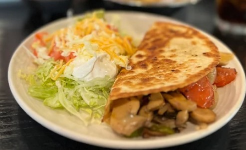 C. Mushroom Quesadilla